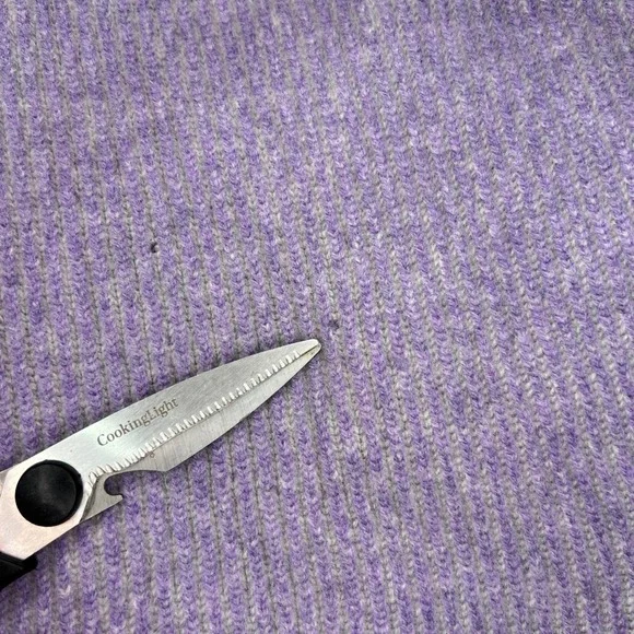 Maison Kitsuné - Ribbed Lambswool Zip-Up Cardigan - Light Purple‎ - Medium $445